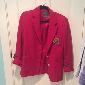 Ralph Lauren Red Blazer